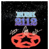 Rush 2112 signed album