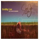 Rush Geddy Lee My Favorite Headache signed CD