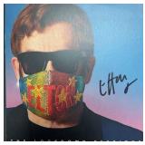 Elton John The Lockdown Sessions signed CD insert