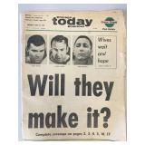 Chicago American Today Original 1970 Vintage...