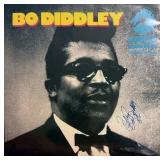 Bo Diddley signed album