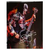 KISS Gene Simmons signed candid photo