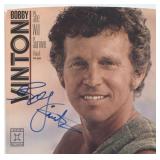 Bobby Vinton signed 45 sleeve