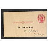 United States 1913 post card