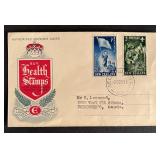 Health Stamps First Day Cover