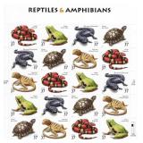 Reptiles and Amphibians 20 x 37 cent stamps