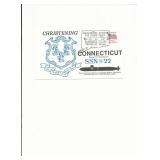 U.S.S. Connecticut SSN-22 - First Day Cover -...
