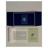 Franklin Mint Sterling Silver 1858 Romania...