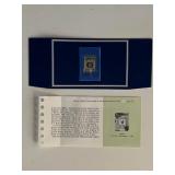 Franklin Mint Sterling Silver 1851 Hawaii Stamp...