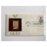 American Red Cross 100th Anniversary Gold Stamp...