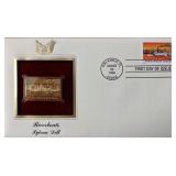 Riverboats Sylvan Dell Gold Stamp Replica First...