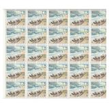 National Parks Centennial Lighthouses Stamp sheet