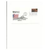 U.S.S. Normandy - First Day Cover - WWII Road...
