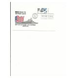 U.S.S. Normandy - First Day Cover - WWII Road...