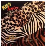 KISS signed Animalize album