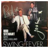 Rod Stewart  / Jools Holland signed Swing Fever