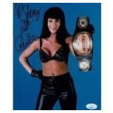 WWE WWF Wrestler Stacy The Kat Carter Signed Photo