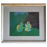 Dink, The Little Dinosaur Framed Animation Cel