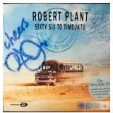 Robert Plant signed Sixty Six to Timbuktu