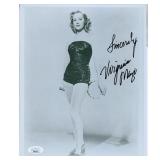 Virginia Mayo Actress Signed 8x10 Glossy Photo...