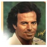 Julio Iglesias signed album