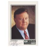 CBS Newsman Judd McIlvain signed program