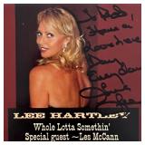 Lee Hartley Whole Lotta Somethin signed CD