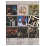 Richie Havens signed 12x12 book page