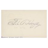 Brig.-Gen. Ethel Ann Hoefly signature cut