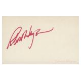 Robert Hays "Airplane the movie" signature cut