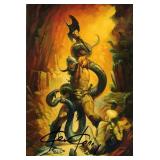 Fantasy Artist Ken Kelly Signed Photo