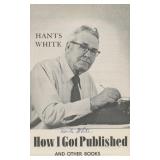 Author Hants White signed booklet