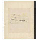 Cartoonist Billy Ireland signature cut