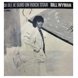The Rolling Stones Bill Wyman signed album