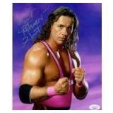 WWF WWE Wrestler Bret The Hitman Hart Signed Photo