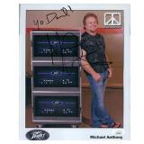 Van Halen Michael Anthony Signed 8.5x11 Paper...