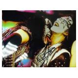 Gene Simmons signed photo 8x10 grainy image