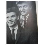 The Everly Brothers signed photo