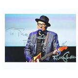 Elvis Costello signed photograph