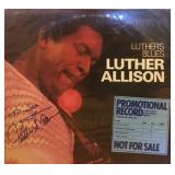 Luther Allison signed album
