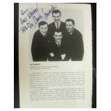 The Diamonds signed photo