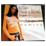 Damita signed album