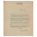 Gertrude Soeurt signed letter