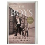 Ron and Clint Howard signed book