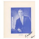 Astronaut and Test Pilot Frank Borman...