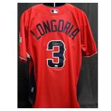 Tampa Bay Rays Evan Longoria Signed Jersey