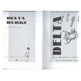 Delta Burke signed book