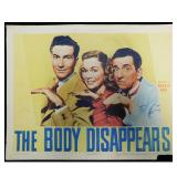 The Body Disappears Jane Wyman Signed Lobby Card