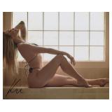 Lingerie Model Katie Moore Signed Photo