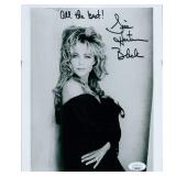 Knots Landing Lisa Hartman Black Signed  Photo